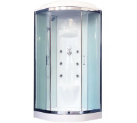 Душевая кабина Royal Bath RB 100HK7-WT-CH 100х100 см, с прозрачными стеклами