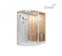 Душевая кабина Cerutti SPA LUGANO K9751R White 180x110x223