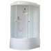 Душевая кабина Royal Bath RB 8120BK1-M 120х80 см, с матовыми стеклами, правосторонняя