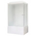 Душевая кабина Royal Bath RB 8100BP5-WC 100х80 см, с матовыми стеклами , левосторонняя