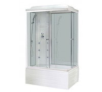 Душевая кабина Royal Bath RB 8100BP3-WT 100х80 см, с прозрачными стеклами , левосторонняя