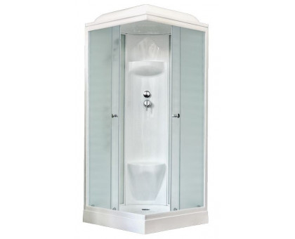 Душевая кабина Royal Bath RB 80HP6-WC 80х80 см, с матовыми стеклами