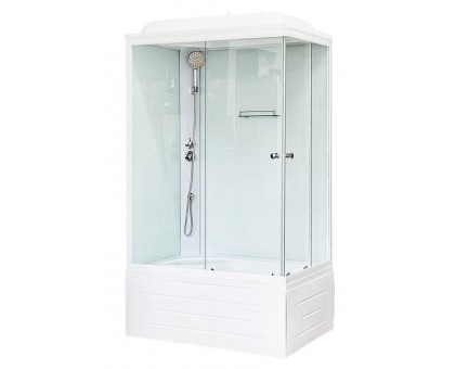 Душевая кабина Royal Bath RB 8120BP5-WT 120х80 см, с прозрачными стеклами , левосторонняя