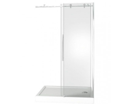 Душевое ограждение Good Door Puerta WTW-130-C-CH 130 см